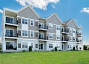 Thumbnail 36 of 43 - Exterior view at Hudsonville, MI Apartments and Townehomes | Elmwood Lake Apartments in Hudsonville MI