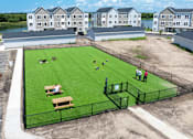 Thumbnail 39 of 43 - Dog park at Hudsonville, MI Apartments and Townehomes | Elmwood Lake Apartments in Hudsonville MI