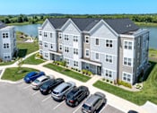 Thumbnail 37 of 43 - Ample parking at Hudsonville, MI Apartments and Townehomes | Elmwood Lake Apartments in Hudsonville MI