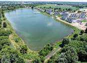 Thumbnail 24 of 43 - Lake near Hudsonville Apartments and Townhomes | Elmwood Lake Apartments