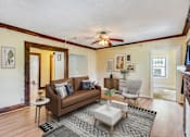 Thumbnail 4 of 25 - Spacious Living room in East Lansing Apartments near Michigan State University | MSU Houses