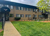 Thumbnail 1 of 7 - Exterior of apartments in Lansing near Michigan State University