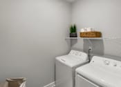 Thumbnail 30 of 53 - Washer dryer in apartments in Haslett, Michigan | Newton Place Apartments in Haslett MI