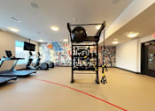 Thumbnail 45 of 53 - Fitness Center at Newton Place Apartments in Haslett, Michigan
