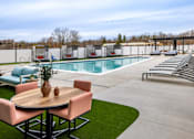 Thumbnail 31 of 53 - Pool  at Newton Place Apartments in Haslett, Michigan