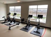 Thumbnail 49 of 53 - Fitness Center at Newton Place Apartments in Haslett, Michigan