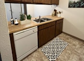 Thumbnail 4 of 18 - Kitchen at Sycamore Apartments in Holt, MI