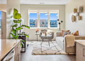 Thumbnail 4 of 22 - Spacious living room | Apartments in Livonia, Michigan