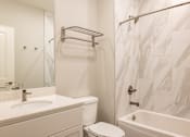 Thumbnail 33 of 54 - Bathroom at the Quarry Apartments in DeWitt Michigan