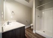 Thumbnail 16 of 27 - Bathroom at Apartments in Grand Rapids | Trowbridge Flats Apartments Grand Rapids MI