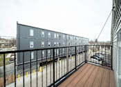 Thumbnail 17 of 27 - Balcony at Apartments in Grand Rapids | Trowbridge Flats Apartments Grand Rapids MI