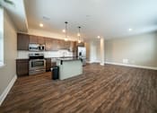 Thumbnail 9 of 27 - Kitchen at Apartments in Grand Rapids | Trowbridge Flats Apartments Grand Rapids MI
