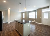 Thumbnail 7 of 27 - Kitchen at Apartments in Grand Rapids | Trowbridge Flats Apartments Grand Rapids MI