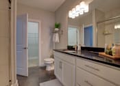 Thumbnail 12 of 35 - Bathroom at Vista at the Heights Apartments in Lansing, MI