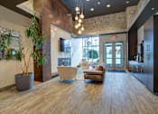 Thumbnail 14 of 35 - Entrance at Vista at the Heights Apartments near Eastwood Towne Center in Lansing MI