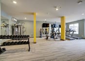 Thumbnail 17 of 35 - Fitness Center at Apartments in Lansing, MI