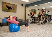 Thumbnail 16 of 35 - Fitness Studio at the Heights Apartments near Eastwood Towne Center