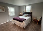 Thumbnail 11 of 14 - Spacious bedrooms in East Lansing Apartments near Michigan State University | Woodbrook Village Apartments