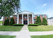 Thumbnail 5 of 5 - Exterior at Woodruff House Apartments in Lansing, MI