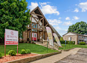 Thumbnail 41 of 58 - Leasing Center Exterior at Residences at Grand Blanc Apartments - Grand Blanc, MI, Michigan, 48507