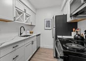 Thumbnail 1 of 21 - Fully Equipped Kitchen at Park On Canal Apartments, Clinton Twp, MI, 48038