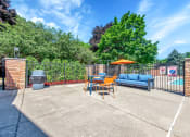 Thumbnail 30 of 41 - Outdoor Patio at Rochester Club Apartments - Rochester, MI, Rochester Hills, 48306