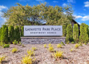 Thumbnail 15 of 46 - Front Entrance at Lafayette Park Place, Detroit, MI, Detroit, MI