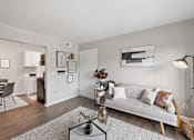Thumbnail 20 of 58 - Living Room With Dining at Residences at Grand Blanc Apartments - Grand Blanc, MI, Michigan, 48507