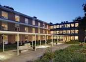 Thumbnail 2 of 28 - a view of the courtyard at night