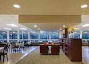 Thumbnail 4 of 28 - a view of the dining room from the corner of the room