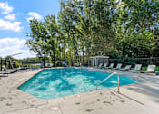 Thumbnail 27 of 31 - Outdoor Pool at Cedars Lakeside, Little Canada 55117