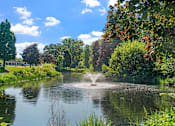Thumbnail 31 of 31 - Pond and fountain at Cedars Lakeside, Little Canada 55117