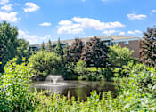 Thumbnail 30 of 31 - Pond and fountain at Cedars Lakeside, Little Canada 55117