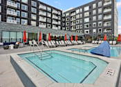 Thumbnail 44 of 61 - Outdoor pool and spa  at The Mera, St Louis Park, MN, Minnesota, 55426