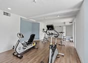 Thumbnail 24 of 45 - Fitness center with weight lifting equipment and cardio equipment at Cityscape, St Louis Park, MN, 55416
