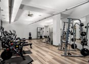 Thumbnail 21 of 30 - Fitness Center at The Flats at West End Apartments, Minnesota