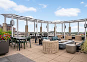 Thumbnail 24 of 30 - Outdoor rooftop terrace at The Flats at West End Apartments, Minnesota