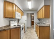 Thumbnail 1 of 14 - Fully Furnished Kitchen at Pebblebrook Flats, Minnesota