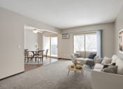 Thumbnail 4 of 13 - Living Room and Dining Room at Beach South at the Lake, Minnesota