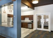 Thumbnail 9 of 13 - Party room kitchen at Beach South at the Lake, Robbinsdale, MN, 55422