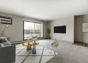 Thumbnail 4 of 16 - Living Room With TV at Garden Grove, New Brighton, 55112