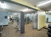 Thumbnail 11 of 18 - Fitness Room  at Cedars Lakeside, Little Canada, 55117