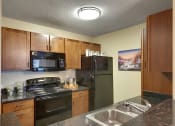 Thumbnail 4 of 26 - Furnished Kitchen at Regency Woods, Minnesota
