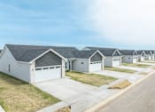 Thumbnail 36 of 37 - A row of houses with garages in front.at Concord Crossing, Lafayette  