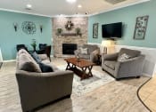 Thumbnail 5 of 14 - a living room with couches and a tv at Shenandoah Properties in Lafayette, IN 47905