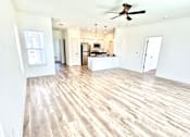 Thumbnail 14 of 37 - Living And Kitchen at Concord Crossing, Lafayette, IN  