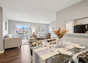 Thumbnail 28 of 77 - Dining And Living Area View at CenterPointe Apartments & Townhomes, Canandaigua, NY