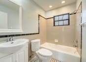 Thumbnail 28 of 46 - Renovated Apartment Home Bathroom at The Flats at Seminole Heights at 4111 N Poplar Ave in Tampa, FL