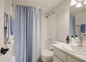 Thumbnail 11 of 31 - Renovated Bathroom at Captiva Club Apartments at 4401 Club Captiva Drive in Tampa, FL 33615