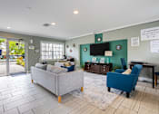 Thumbnail 14 of 25 - Community Room With TV at Fernwood Grove Apartments, Florida, 33614